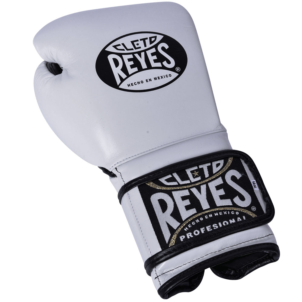 Cleto Reyes Boxing Gloves, Velcro Sparring, white, 12 Oz
