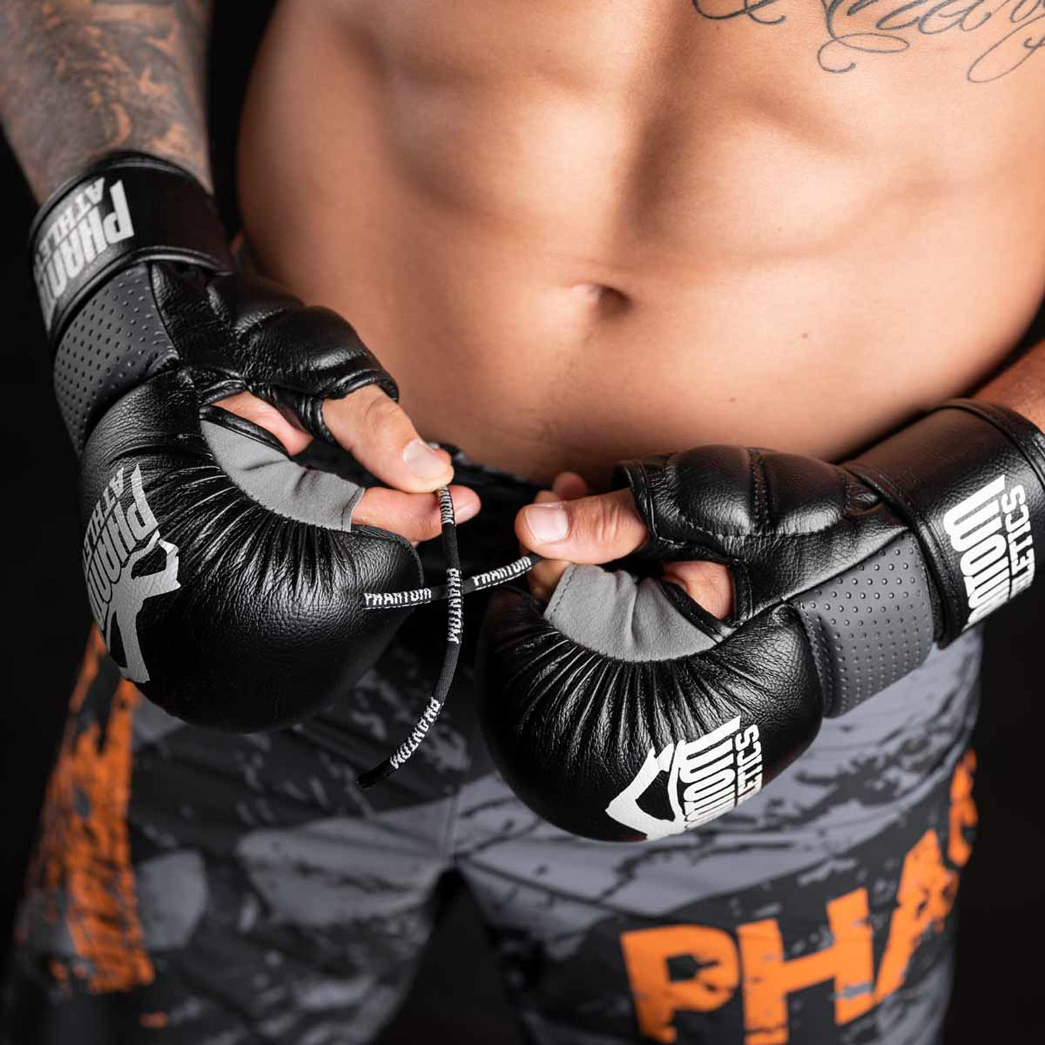Phantom Athletics MMA Fight Shorts, Flex, Splatter, XL