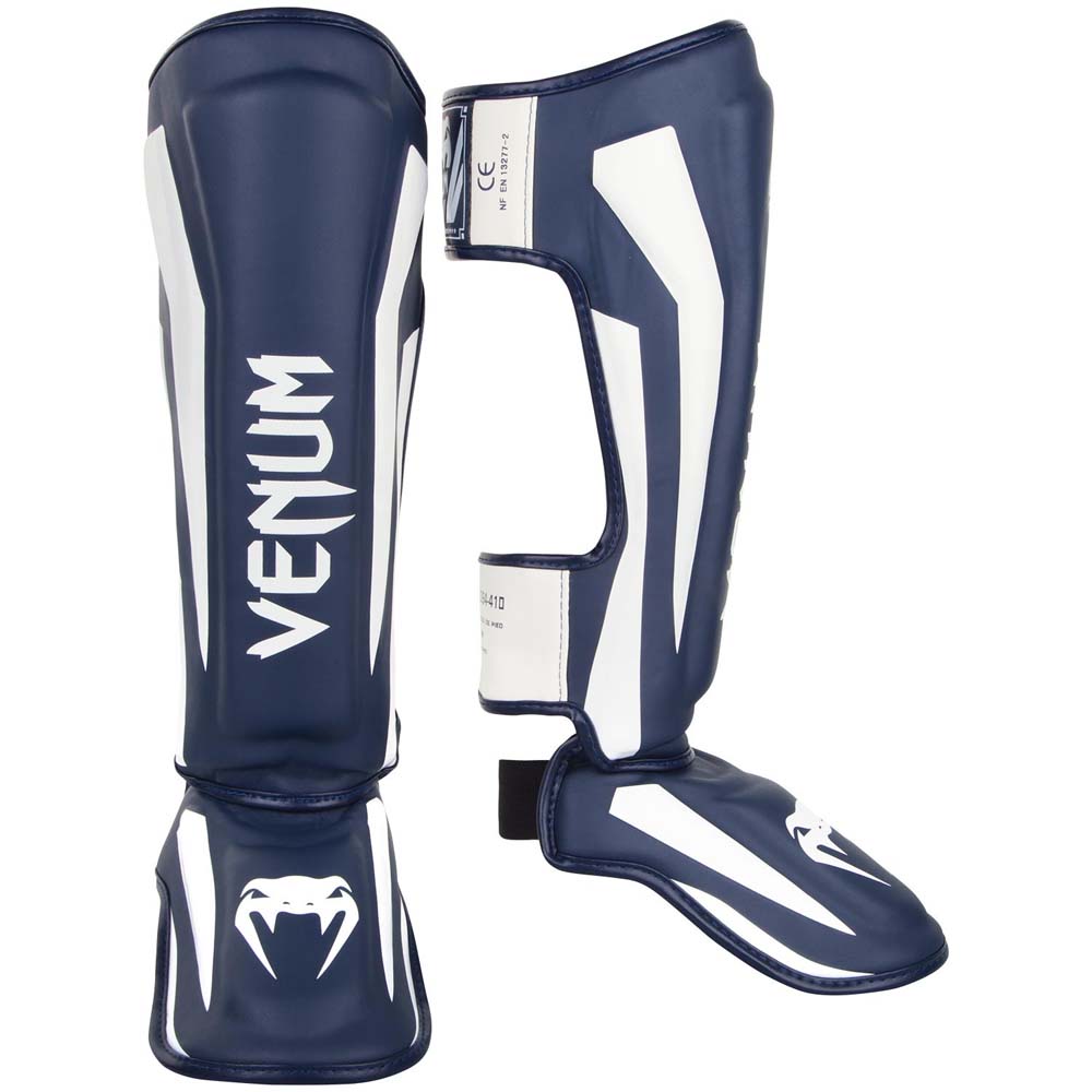 VENUM Schienbeinschoner, Elite, navy-weiß, L