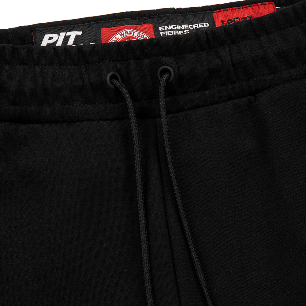 Pit Bull West Coast Fitness Shorts, Alcorn, schwarz, XXXL