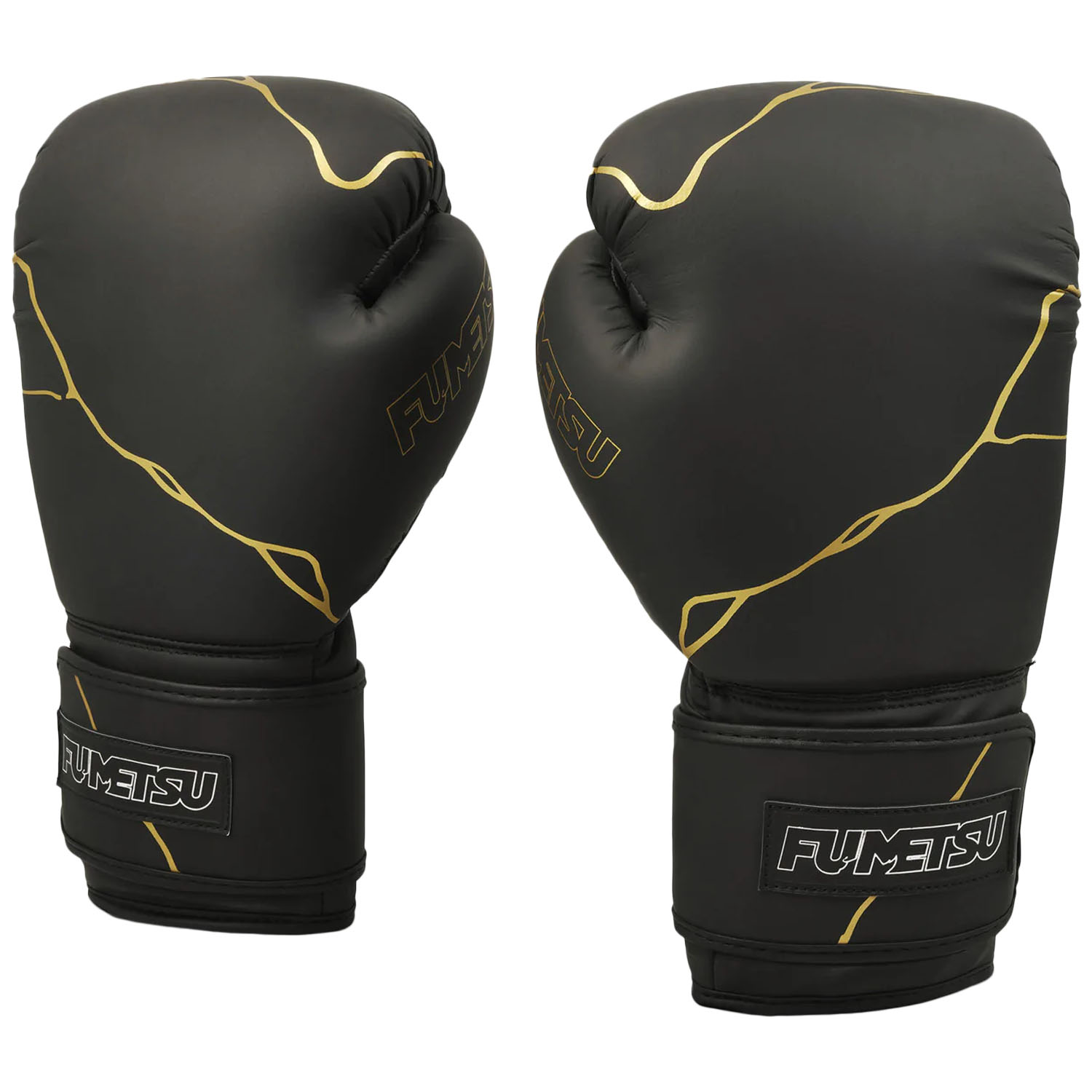 Fumetsu Boxhandschuhe, Kintsugi, schwarz-gold, 12 Oz