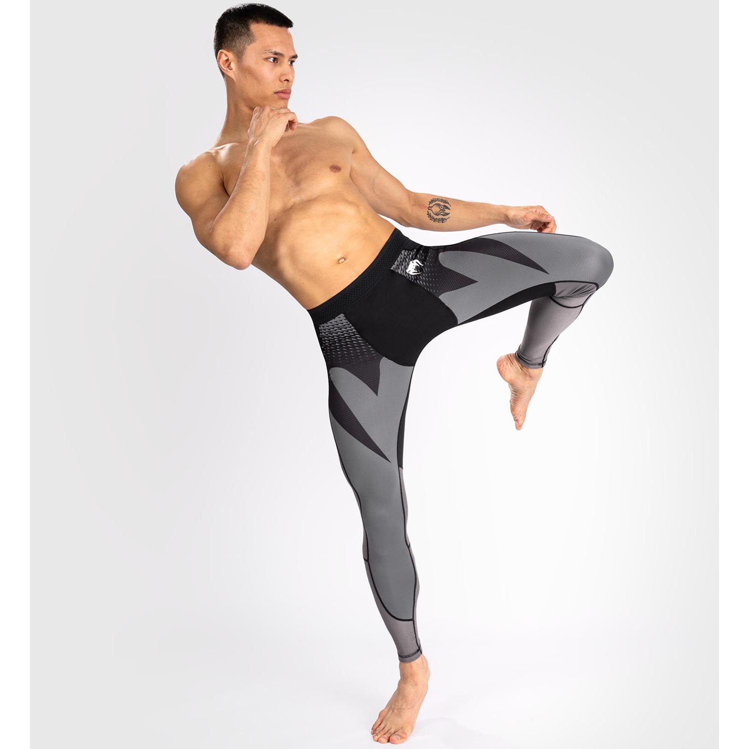 VENUM Compression Pants, Attack, black-grey, S