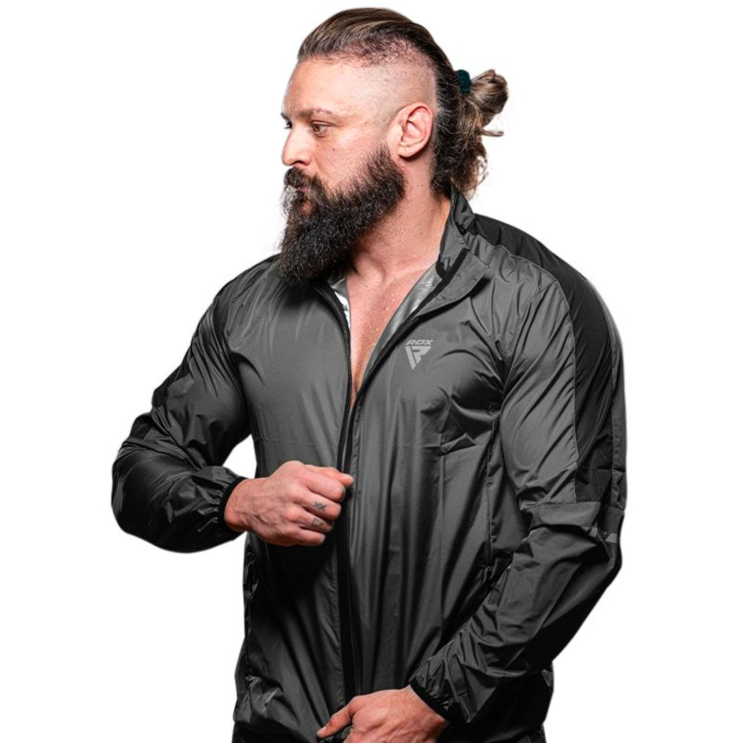 RDX Schwitzanzug, C1, grau, XL