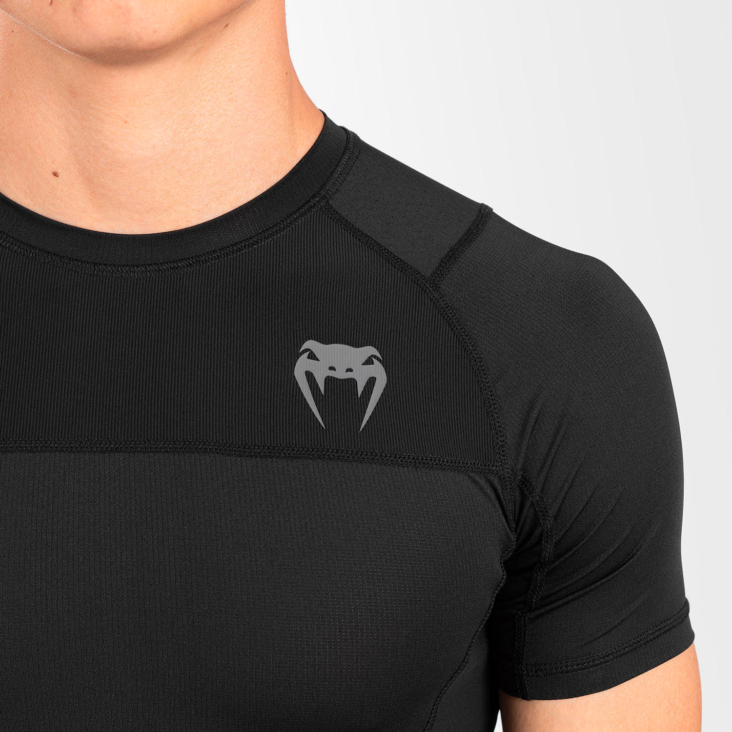 VENUM Rashguard, S/S, G-Fit Air, black, M