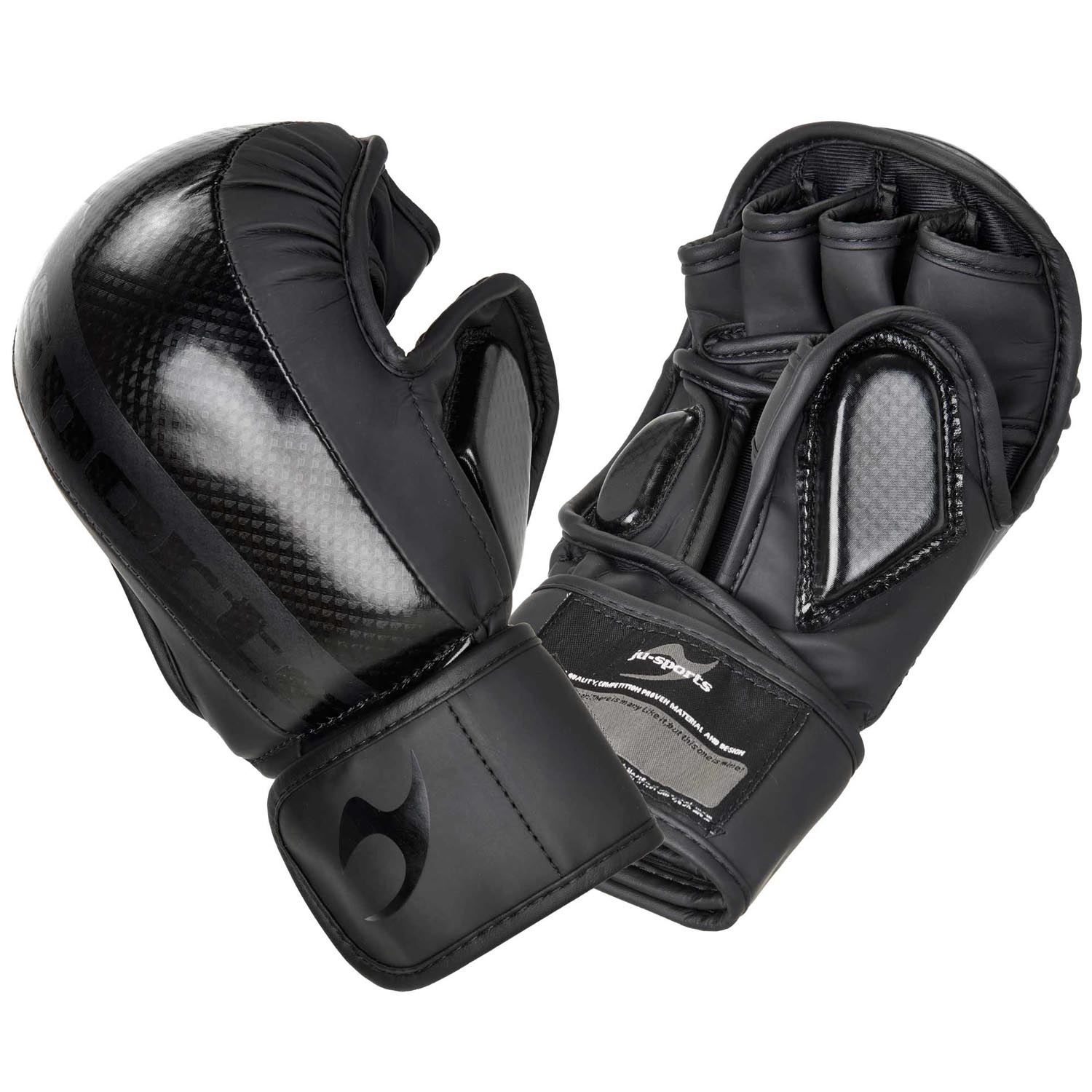 Ju-Sports MMA Boxing Gloves, Carbon, Assassin, black, XL