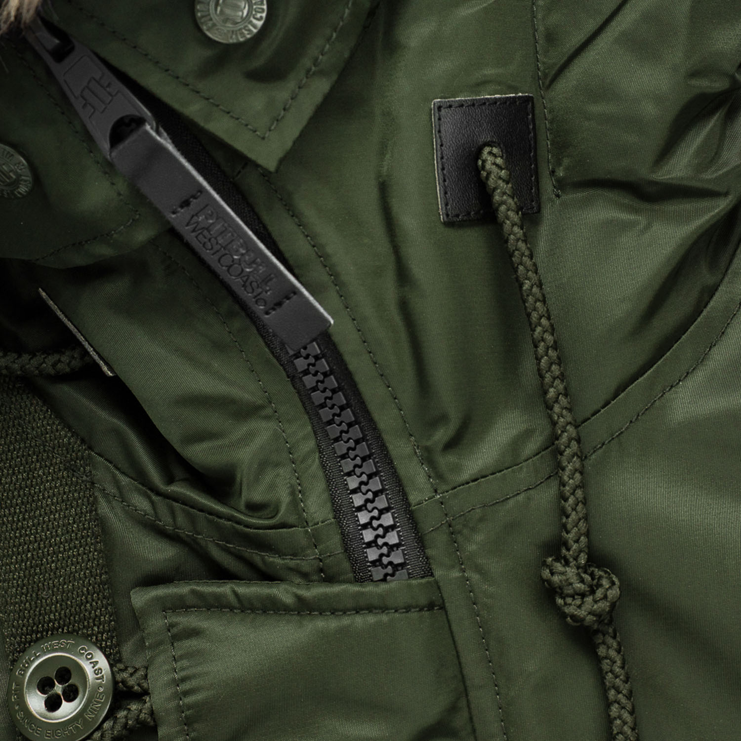 Pit Bull West Coast Jacke, Parka, Alder, olive, S