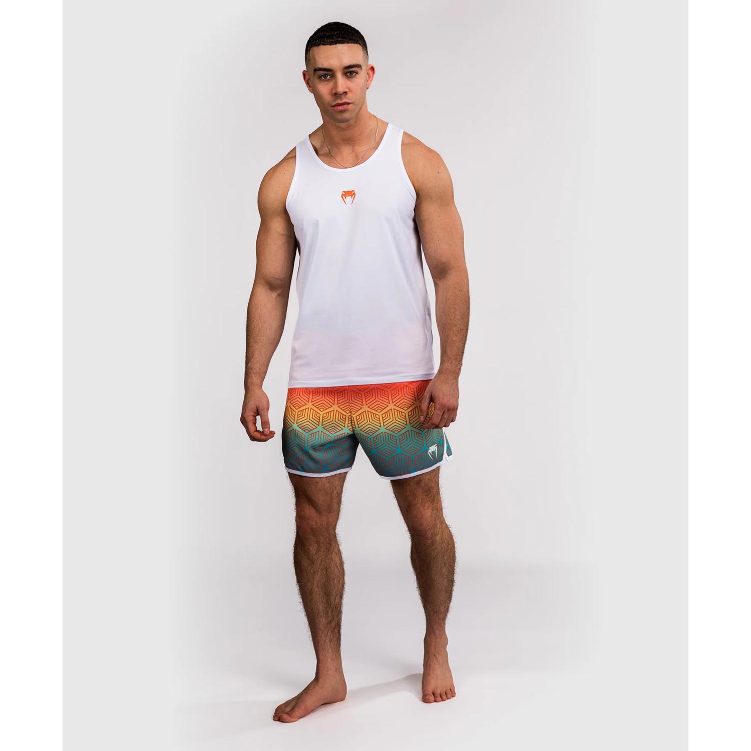 VENUM Tank Top, Echo, white-orange, XXL