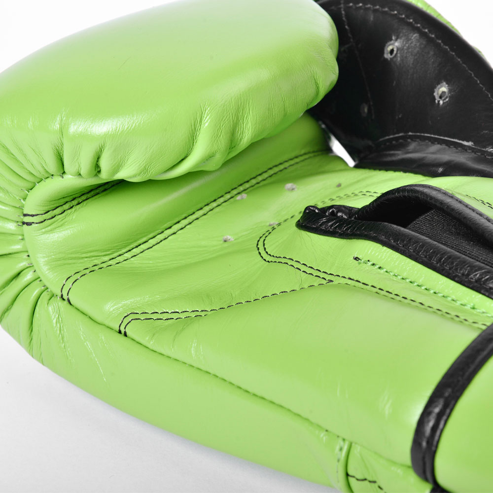 Cleto Reyes Boxing Gloves, Velcro Sparring, green, 12 Oz