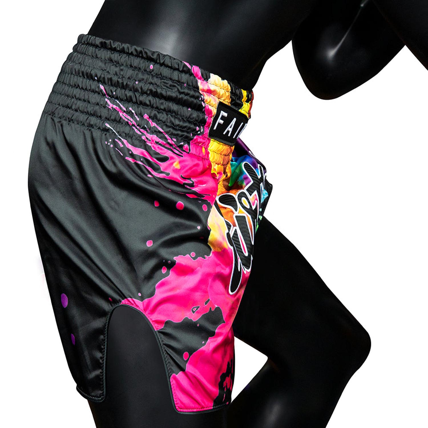Fairtex Muay Thai Shorts, BS1940, Funky Soul, black, S