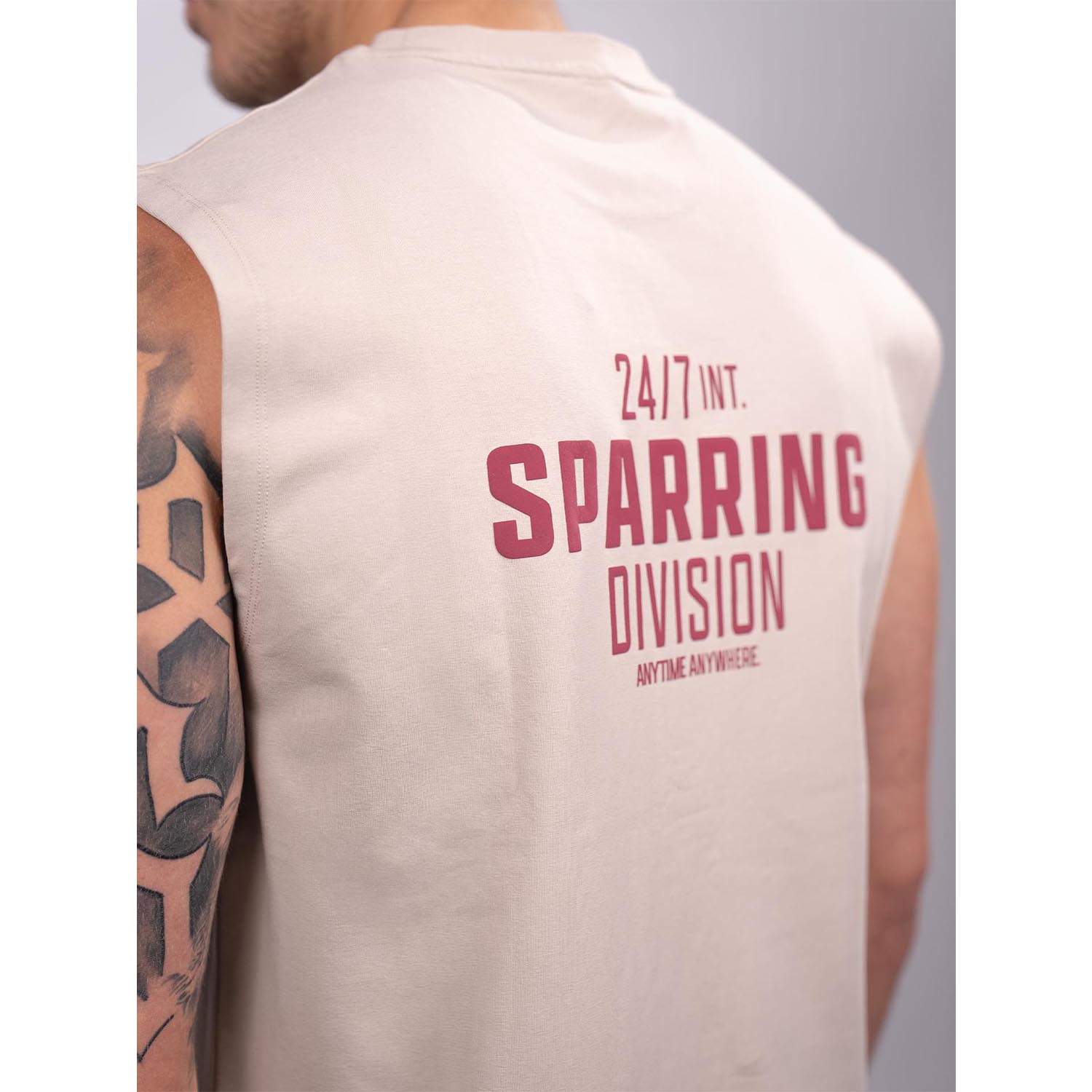 RINGLIFE Tank Top, Sparring Division, beige, XXL