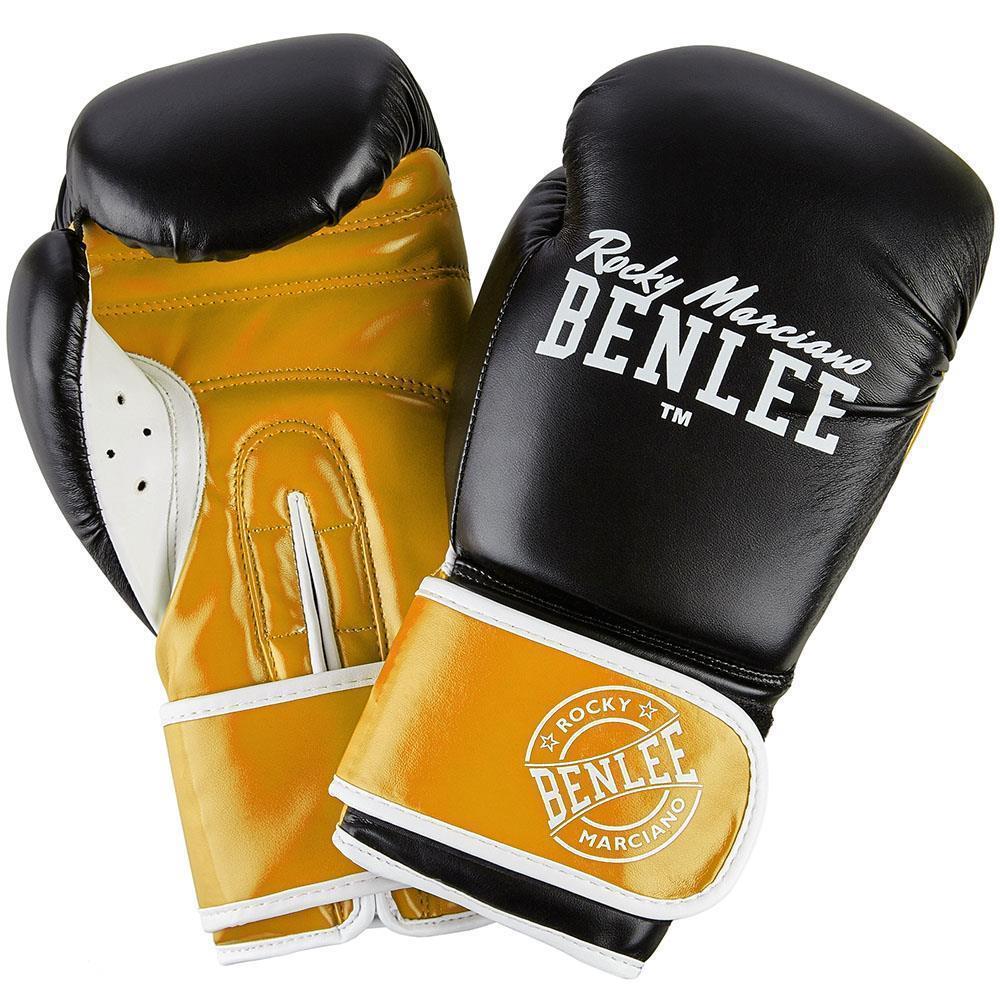 BENLEE Boxing Gloves, Carlos, black-gold, 10 Oz