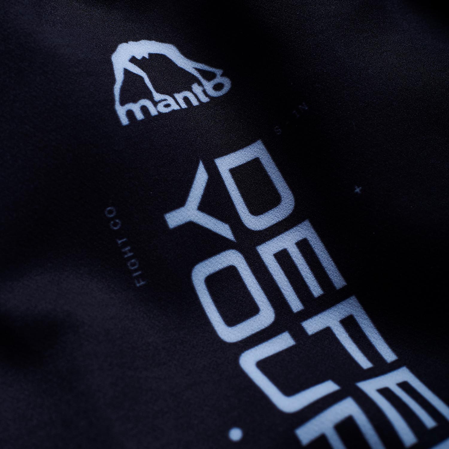MANTO MMA Fight Shorts, Competitor, black, XXL