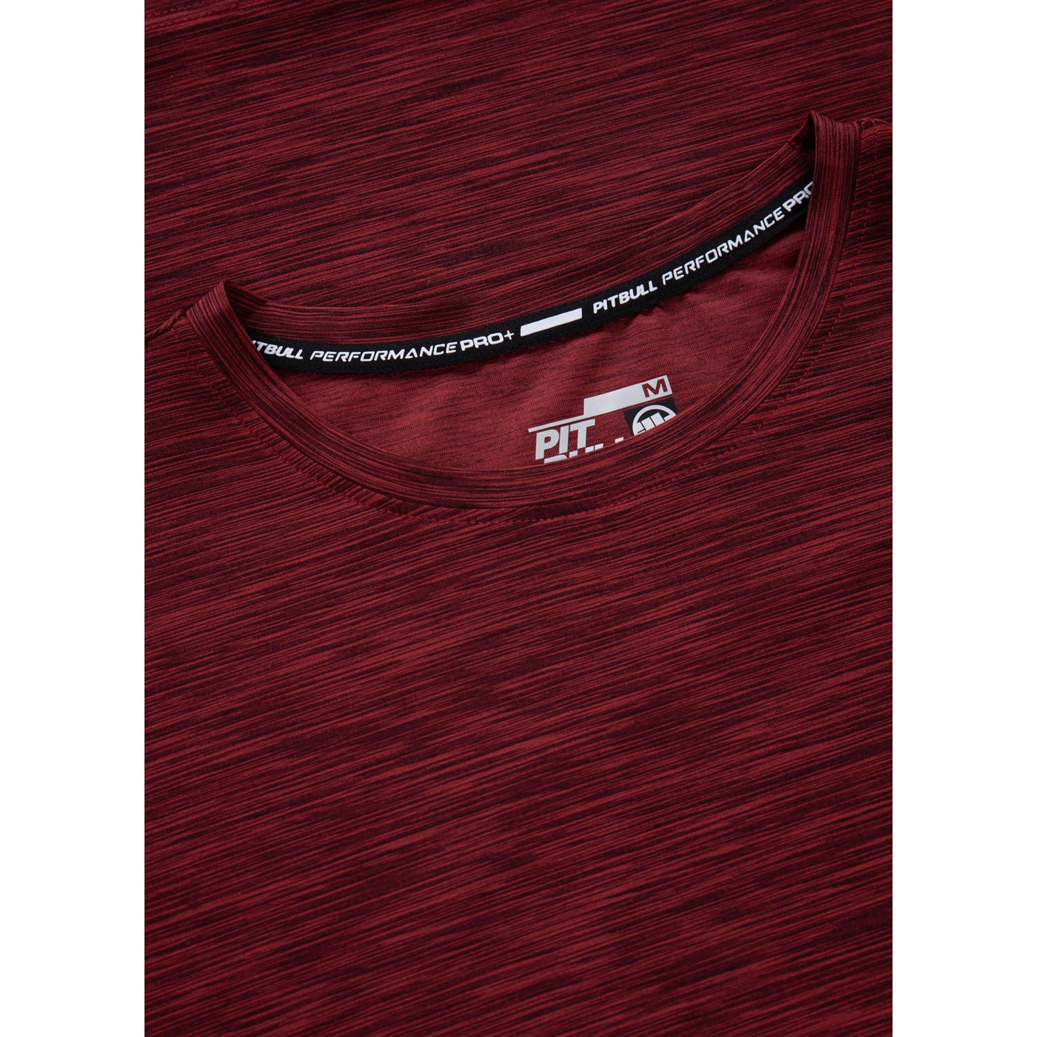 Pit Bull West Coast T-Shirt, Small Logo, Casual Sport, wine red, XXXL