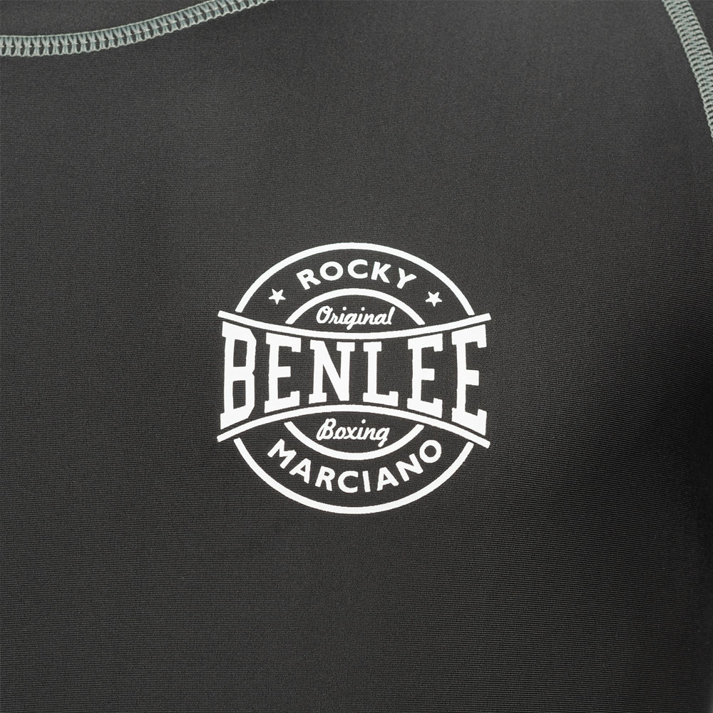 BENLEE Rashguard, S/S, Limehills, schwarz, XXL