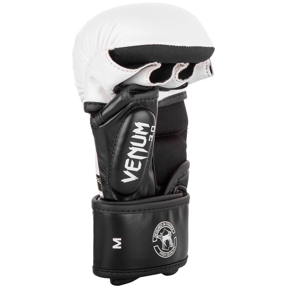 VENUM MMA Sparring Handschuhe, Challenger 3.0, wh-bl, S