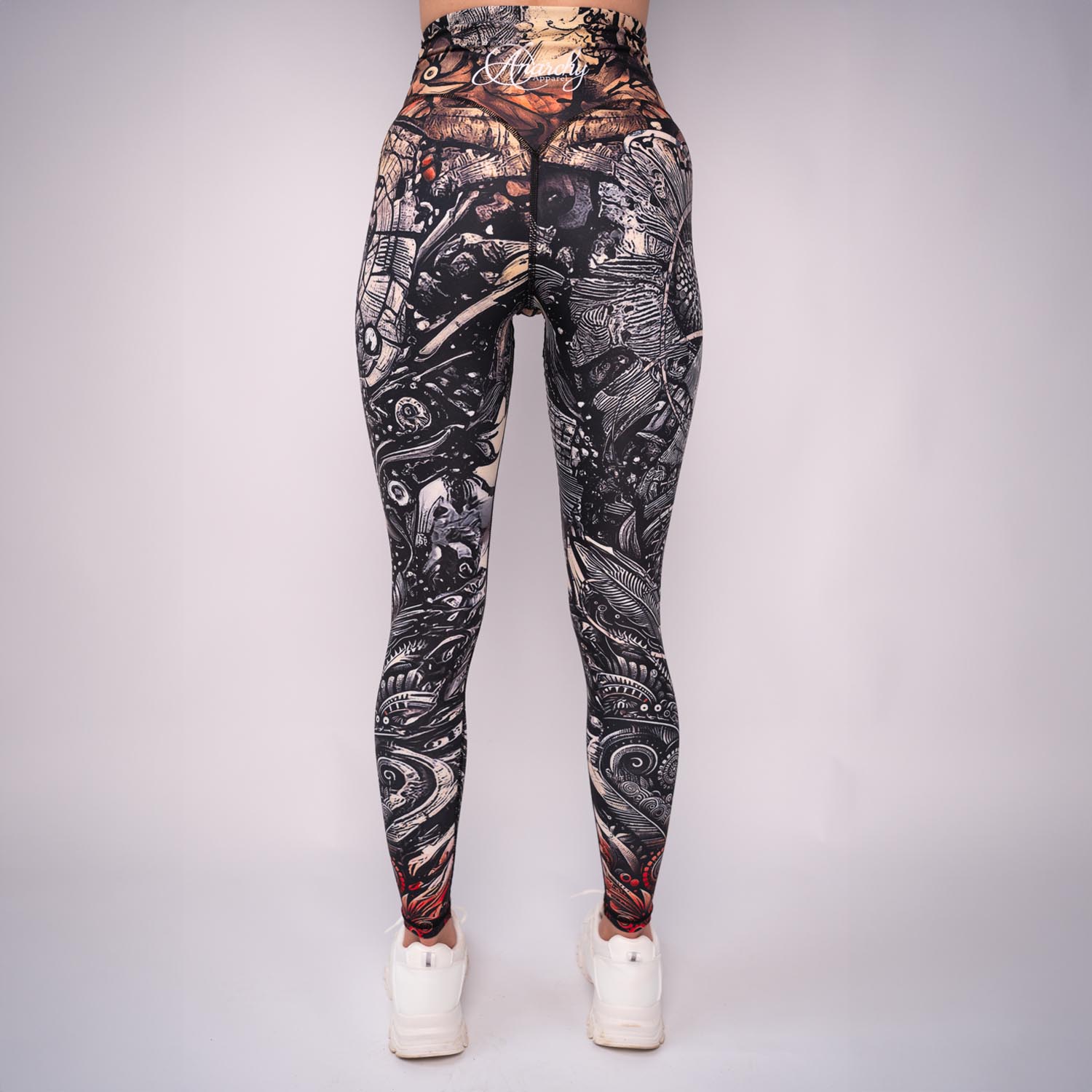 Anarchy Apparel Compression Leggings, Lunatique, S