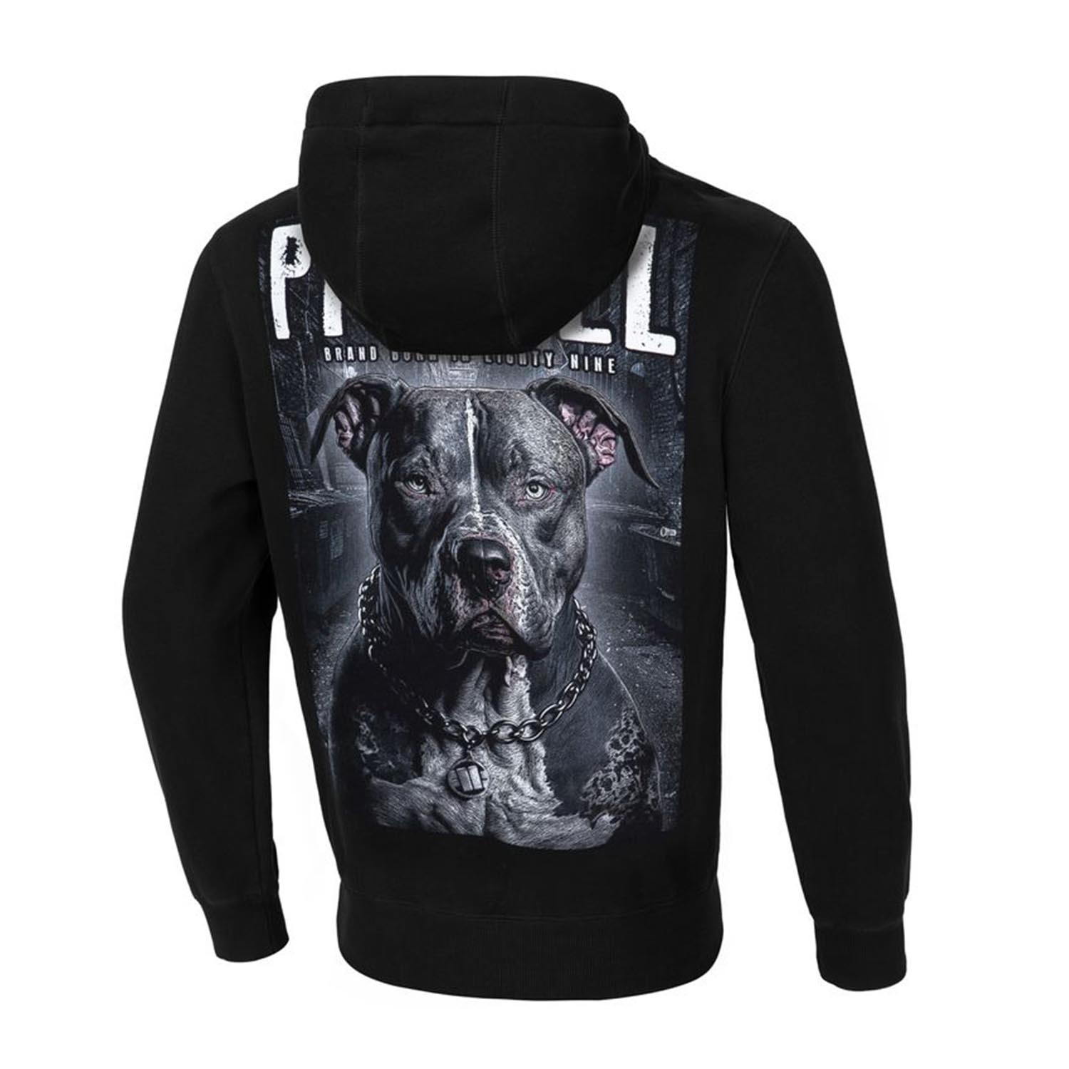 Pit Bull West Coast Hooded, Street King, black, L