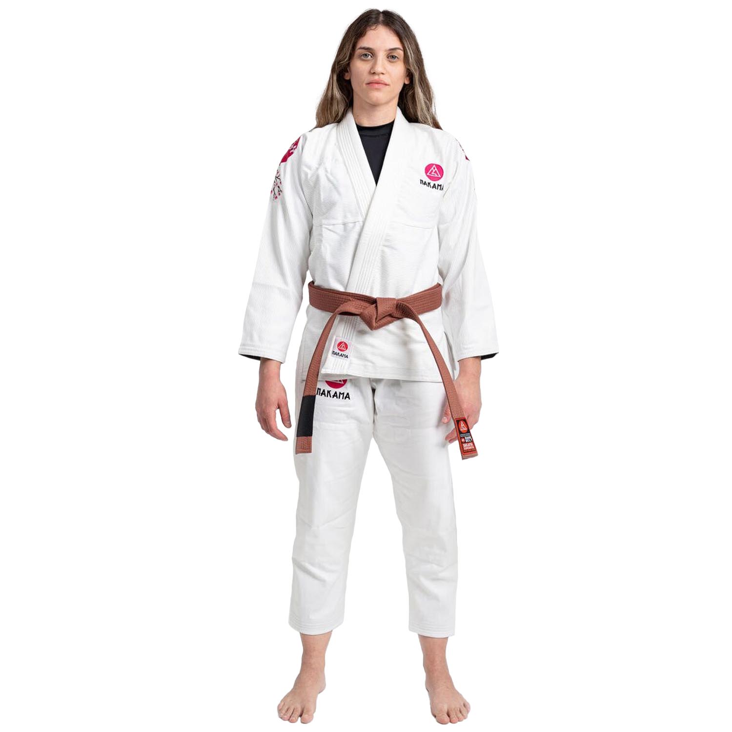 Nakama BJJ GI, Damen, Shirubia, weiß, F2