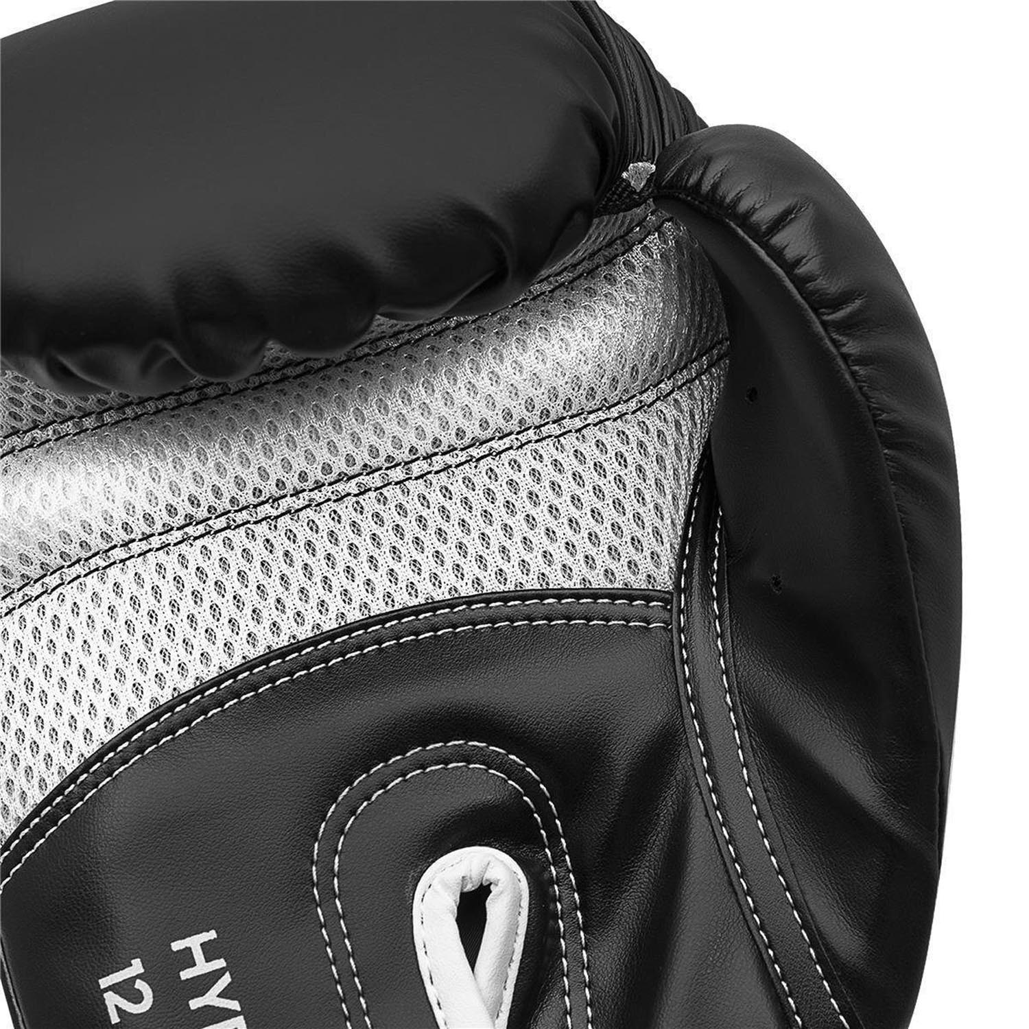 adidas Boxing Gloves, Hybrid, 80, black-white, 16 Oz