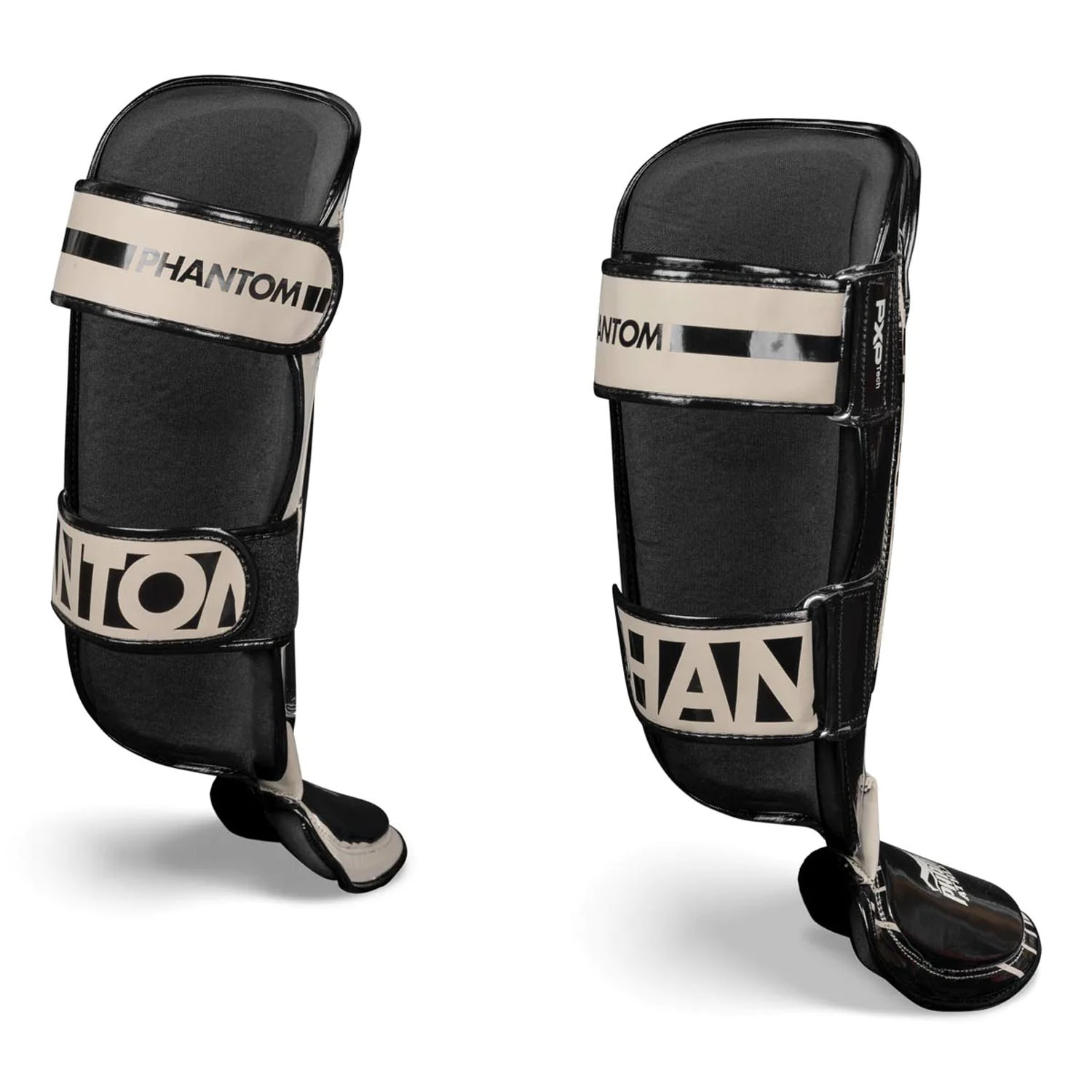 Phantom Athletics Shin Guard, Apex, Hybrid, sand, S/M