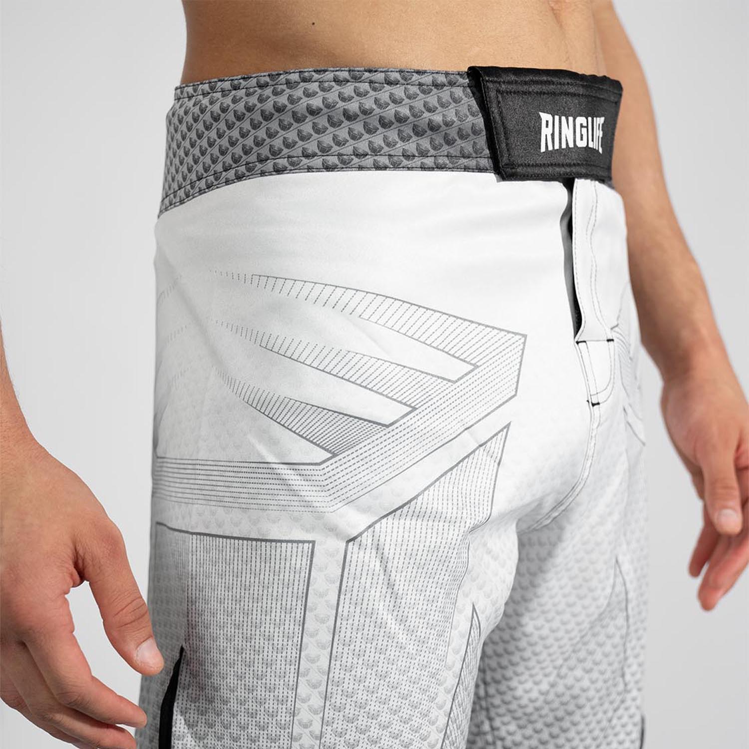 RINGLIFE MMA Shorts - Octaring 2.0 white-black XXL