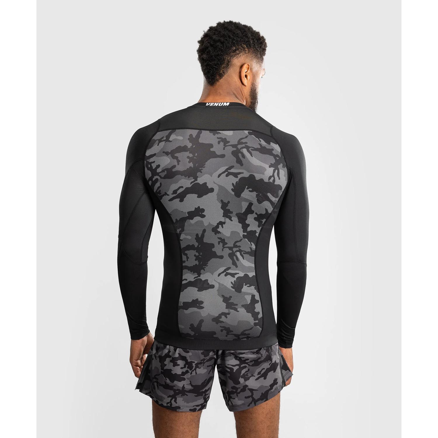 VENUM Rashguards, L/S, Polaris, black-grey, XXL