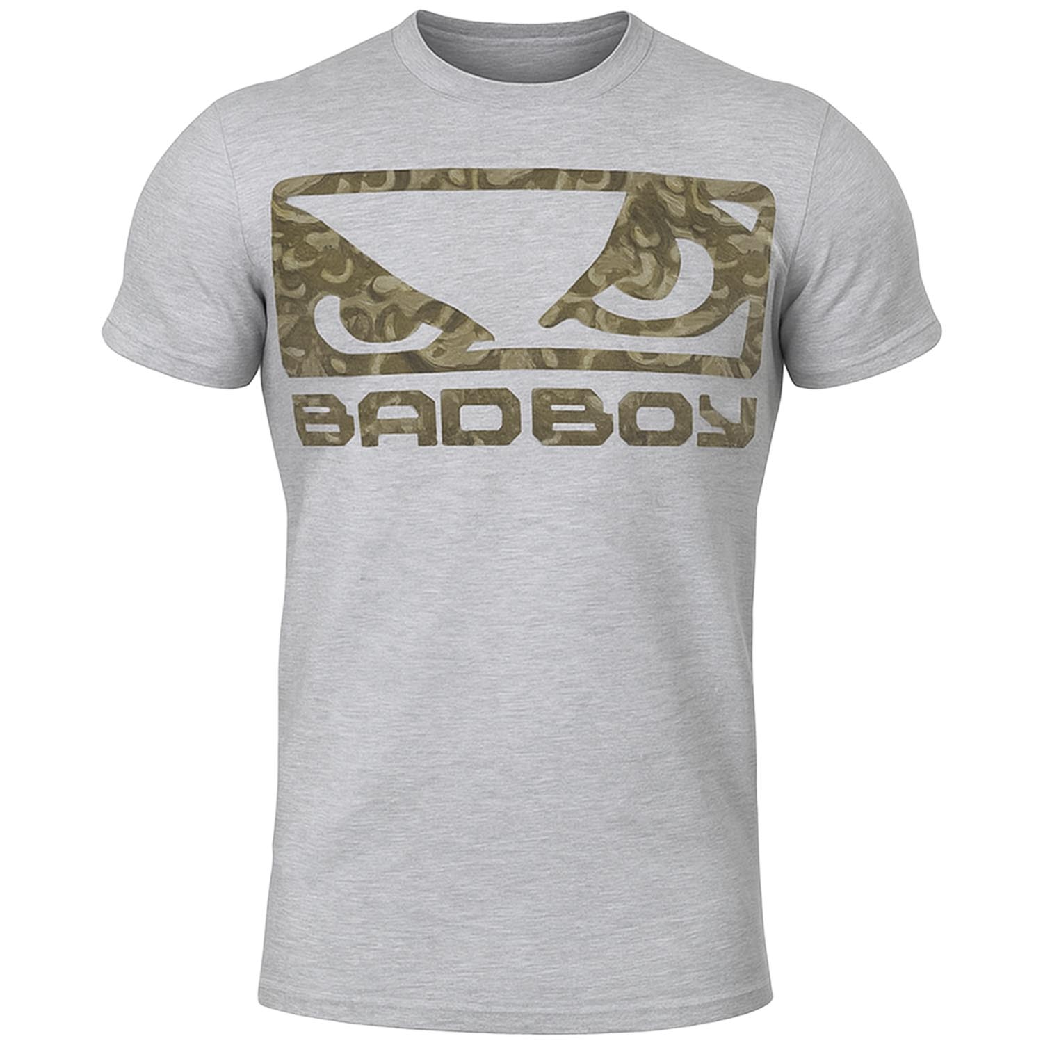 Bad Boy T-Shirt, Camo, Logo, grey