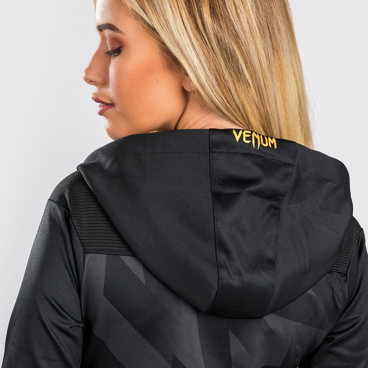 VENUM Zip Hoody, Damen, Razor, schwarz-gold, M