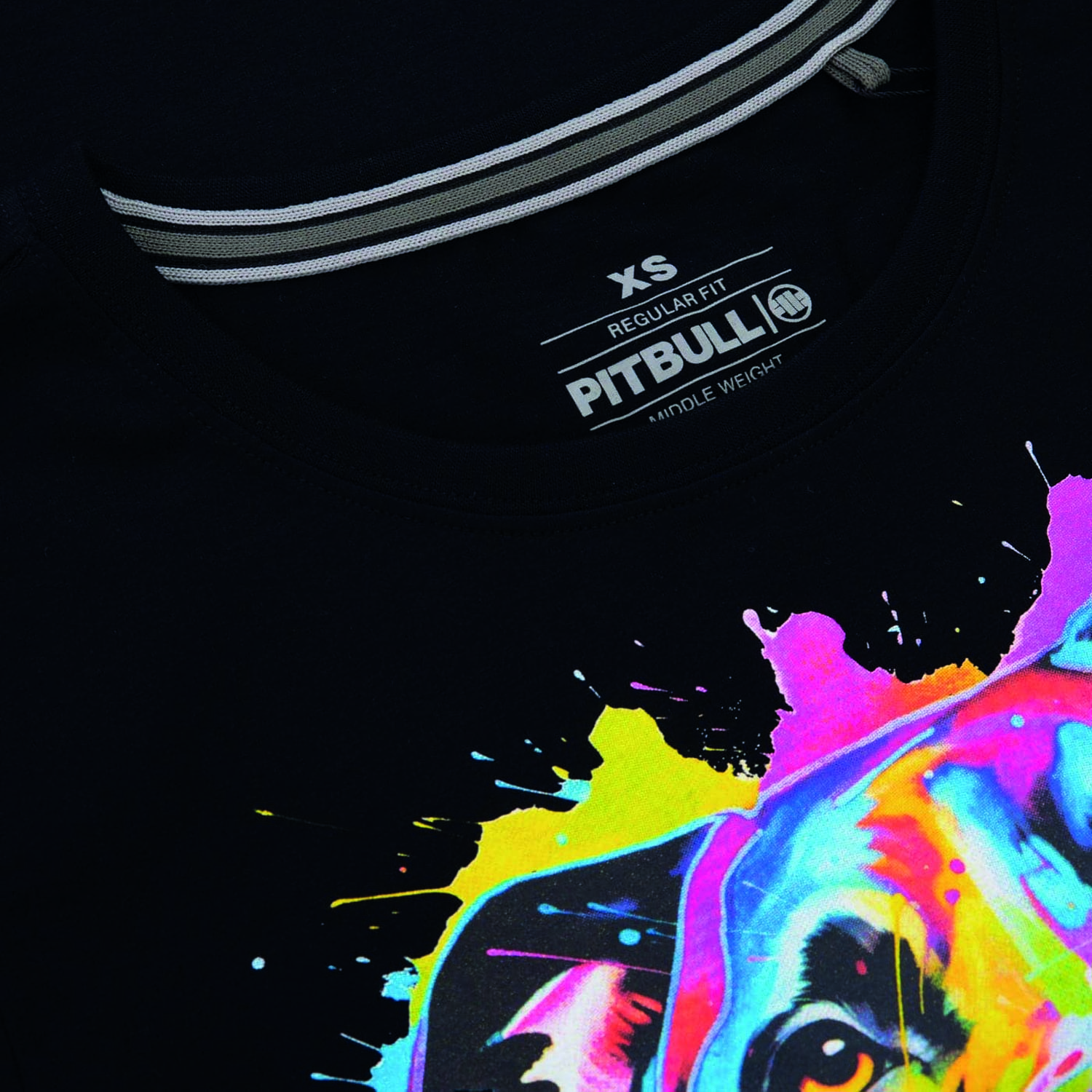 Pit Bull West Coast T-Shirt, Woman, Watercolor, black, XS