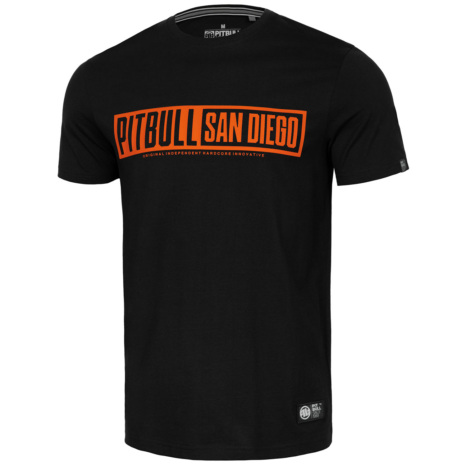 Pit Bull West Coast T-Shirt, Eighty Nine Dog, schwarz, M