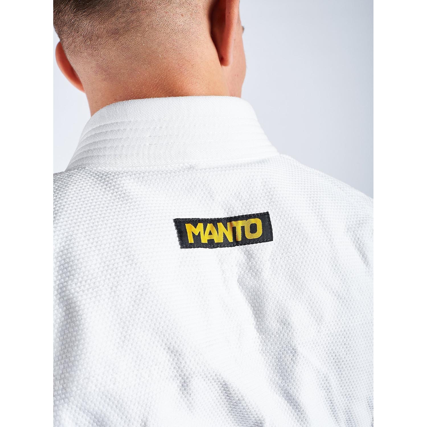 MANTO BJJ GI, Base 2.0, A4, white