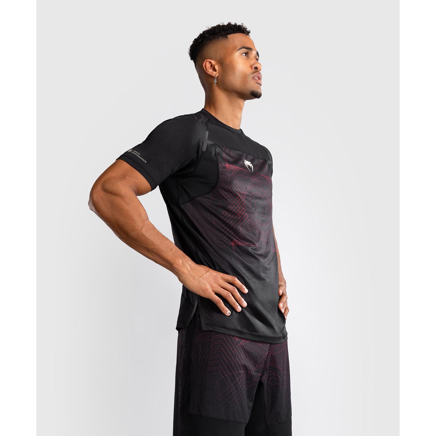 VENUM Dry Tech T-Shirt, G-Fit Air, schwarz-rot, XXL