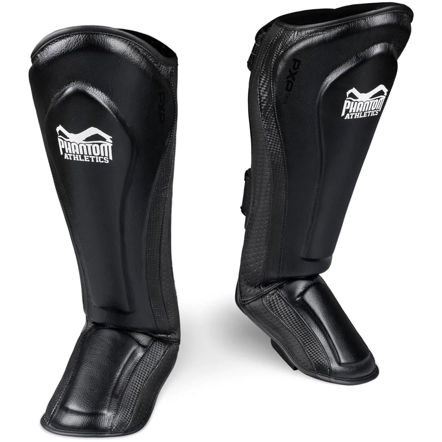 Phantom Athletics Shinguards, Riot Pro, black, S/M
