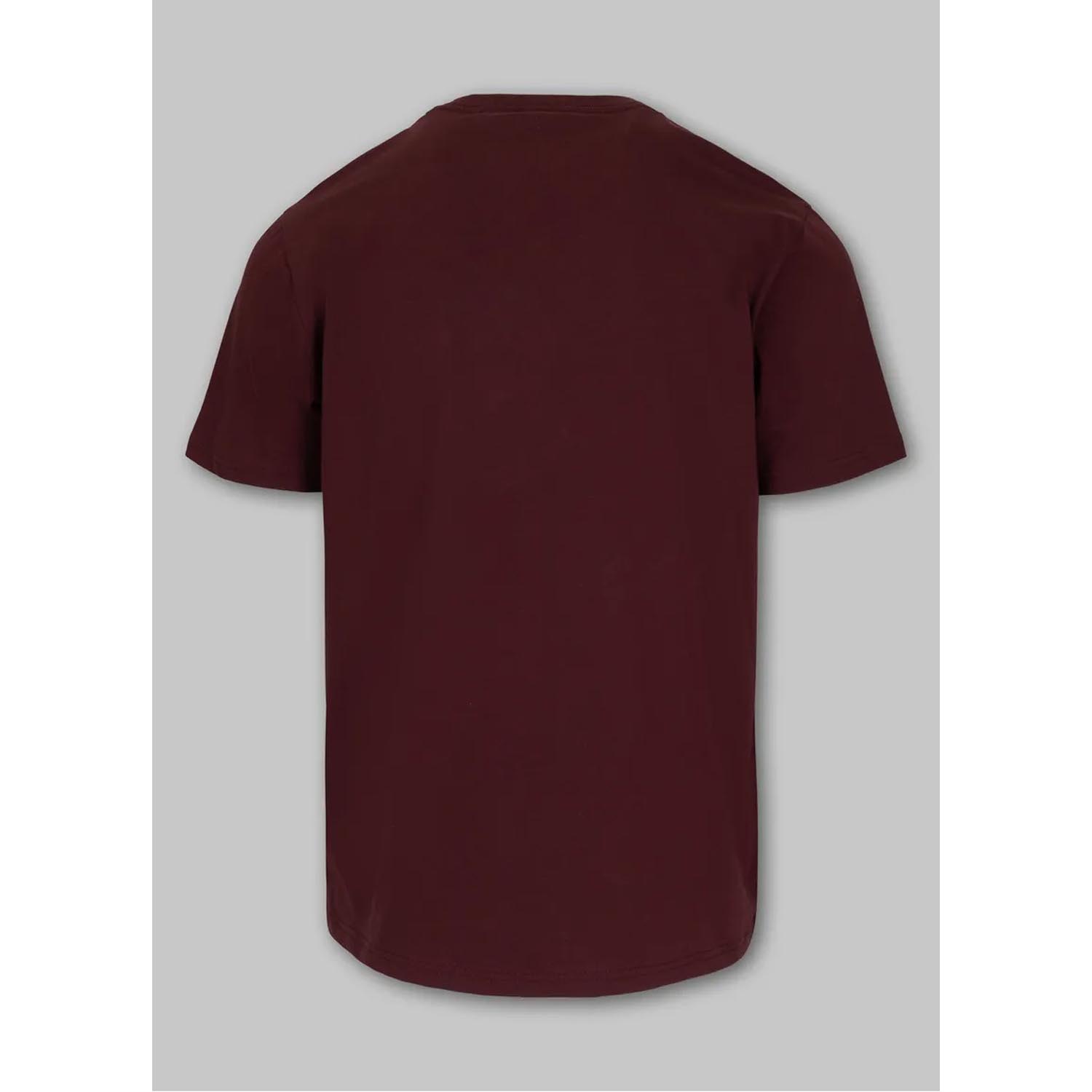 Pit Bull West Coast T-Shirt, Small Logo, dark red, XXXL