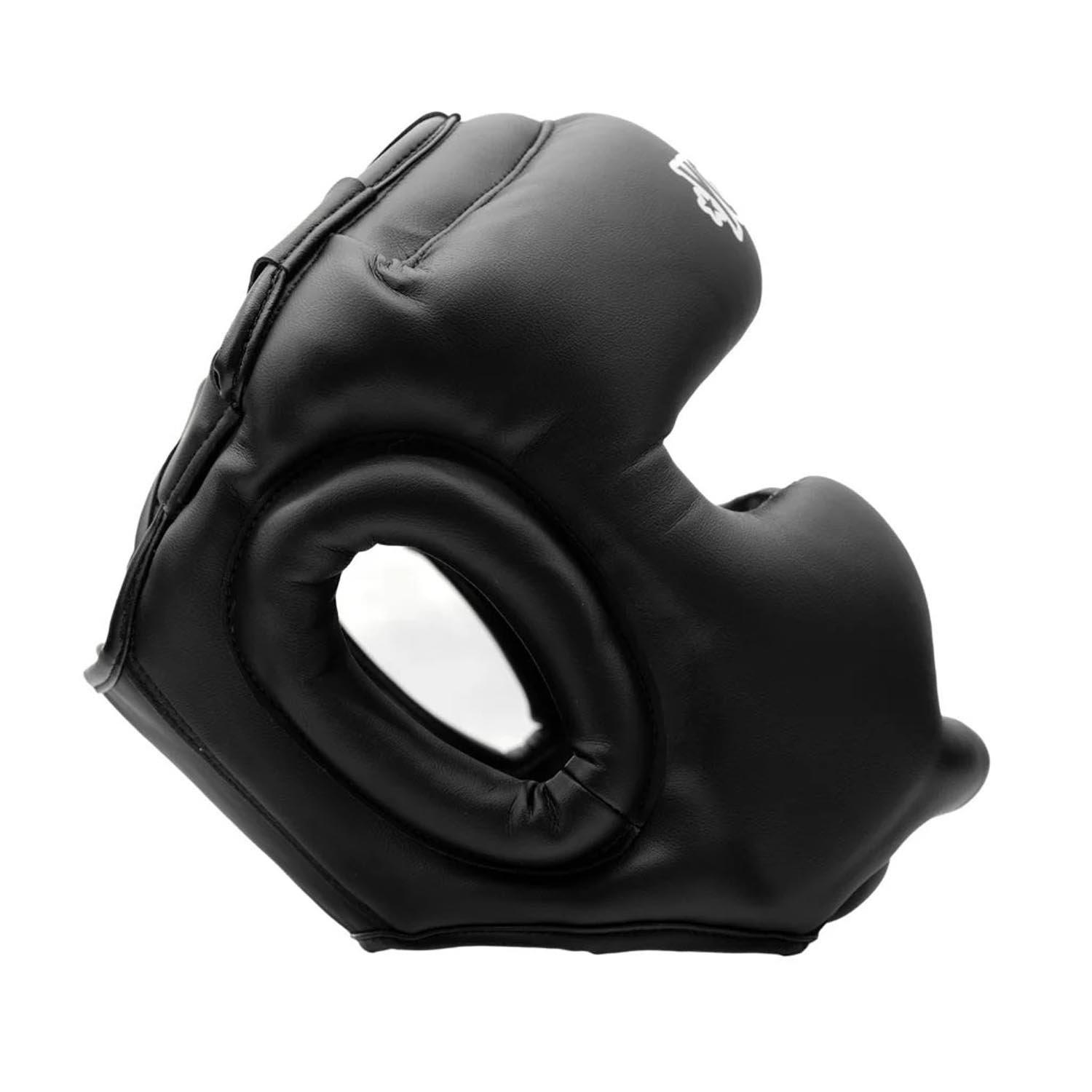 YOKKAO Head Guard, black-white, XL