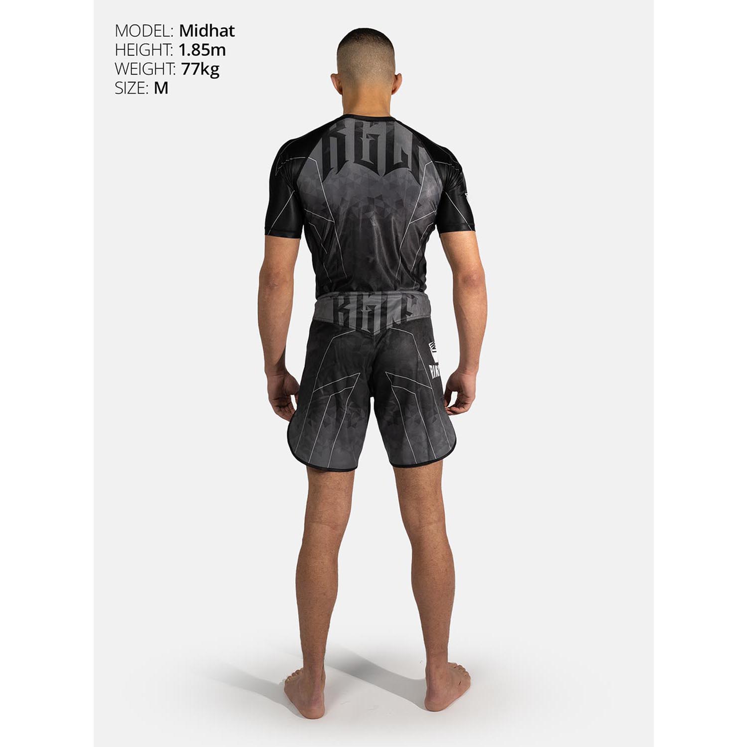 RINGLIFE Rashguard S/S - Transition black-grey S