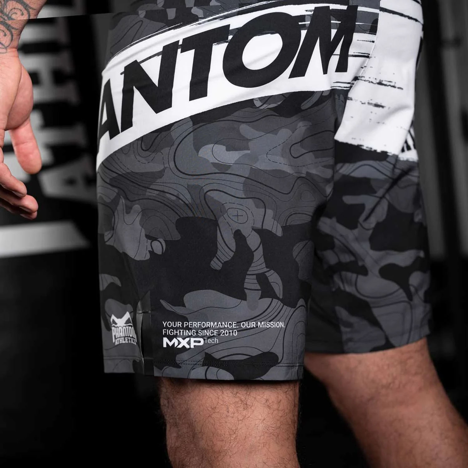 Phantom Athletics MMA Fight Shorts, Flex, Urban, M