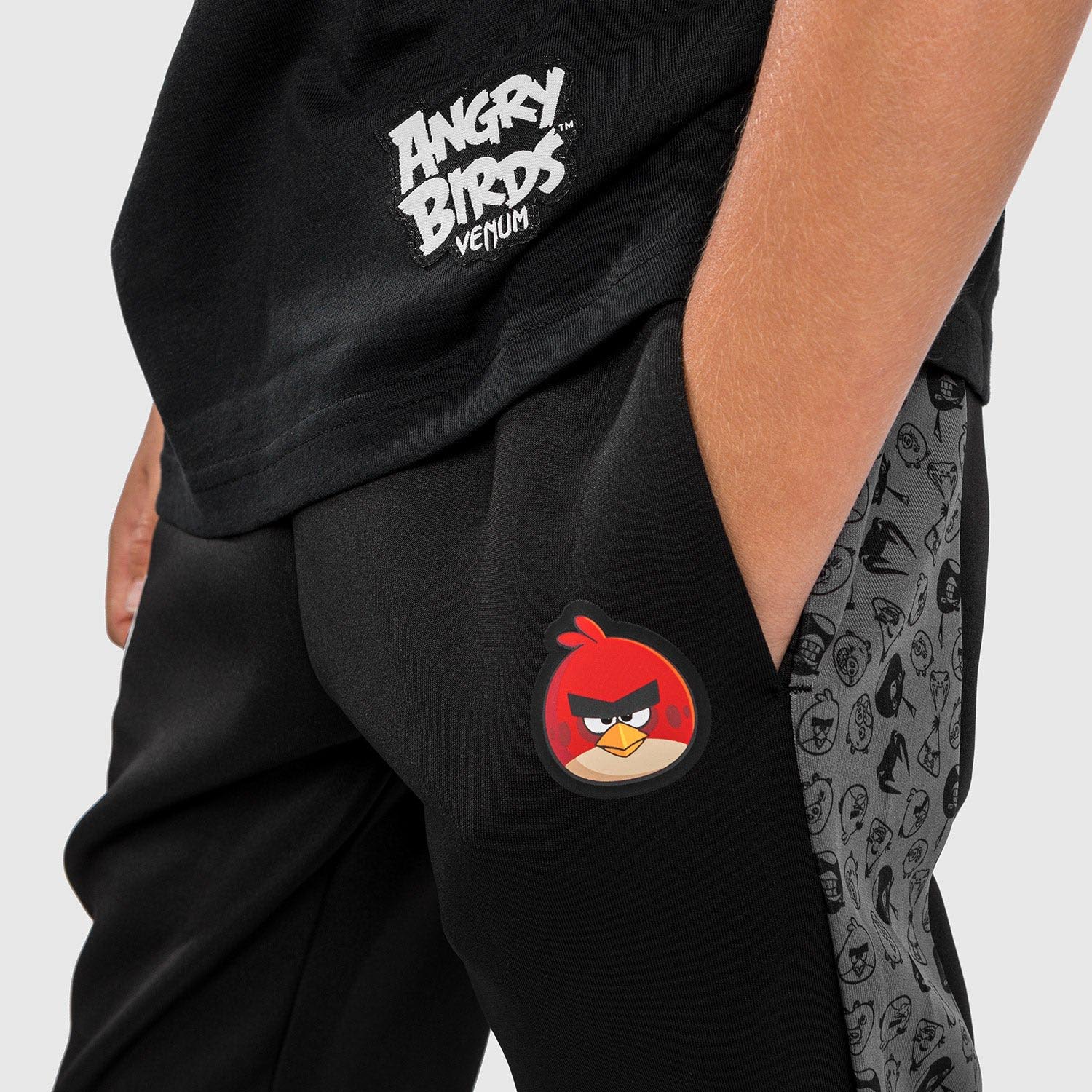 VENUM Jogginghose, Kinder, Laser Evo Angry Birds, schwarz, 10 J