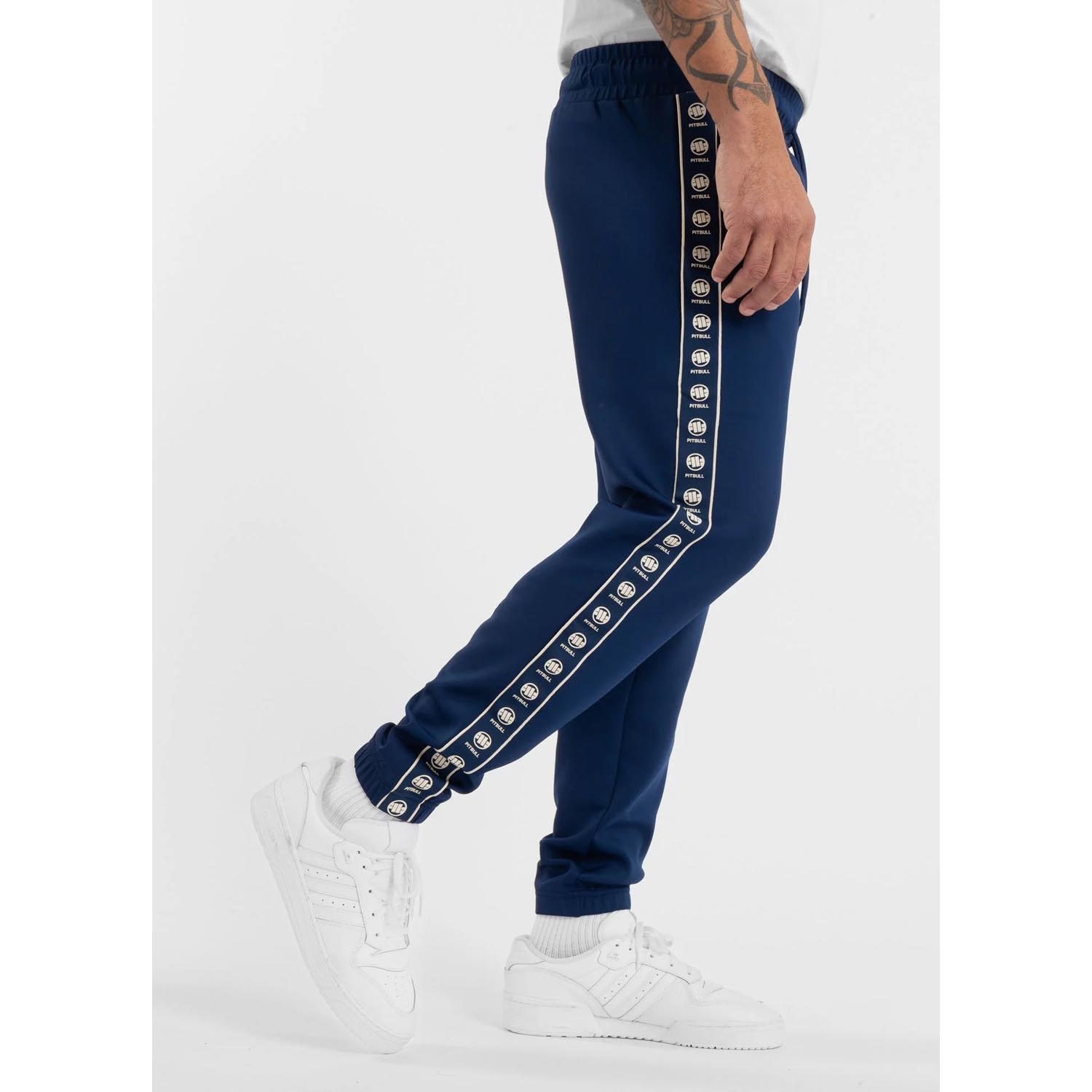Pit Bull West Coast Jogging Pants, Powers, blue, XXXL