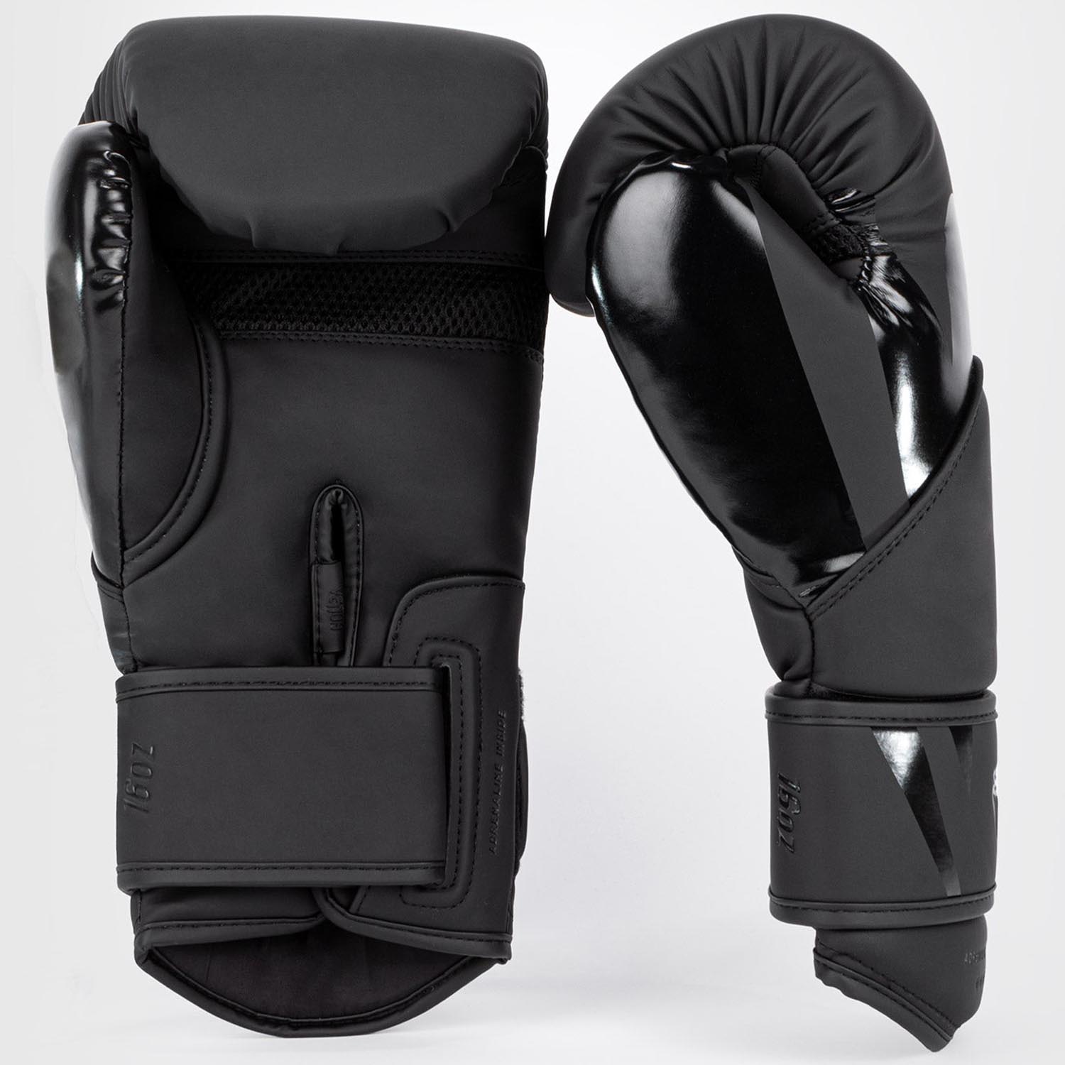 VENUM Boxing Gloves, Challenger 4.0, black-black, 16 Oz
