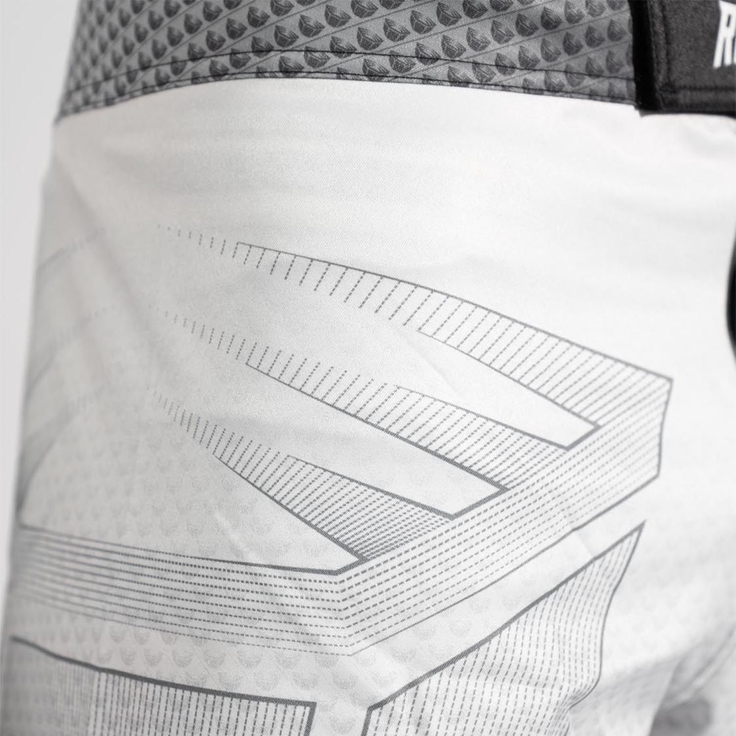 RINGLIFE MMA Shorts - Octaring 2.0 white-black 3XL