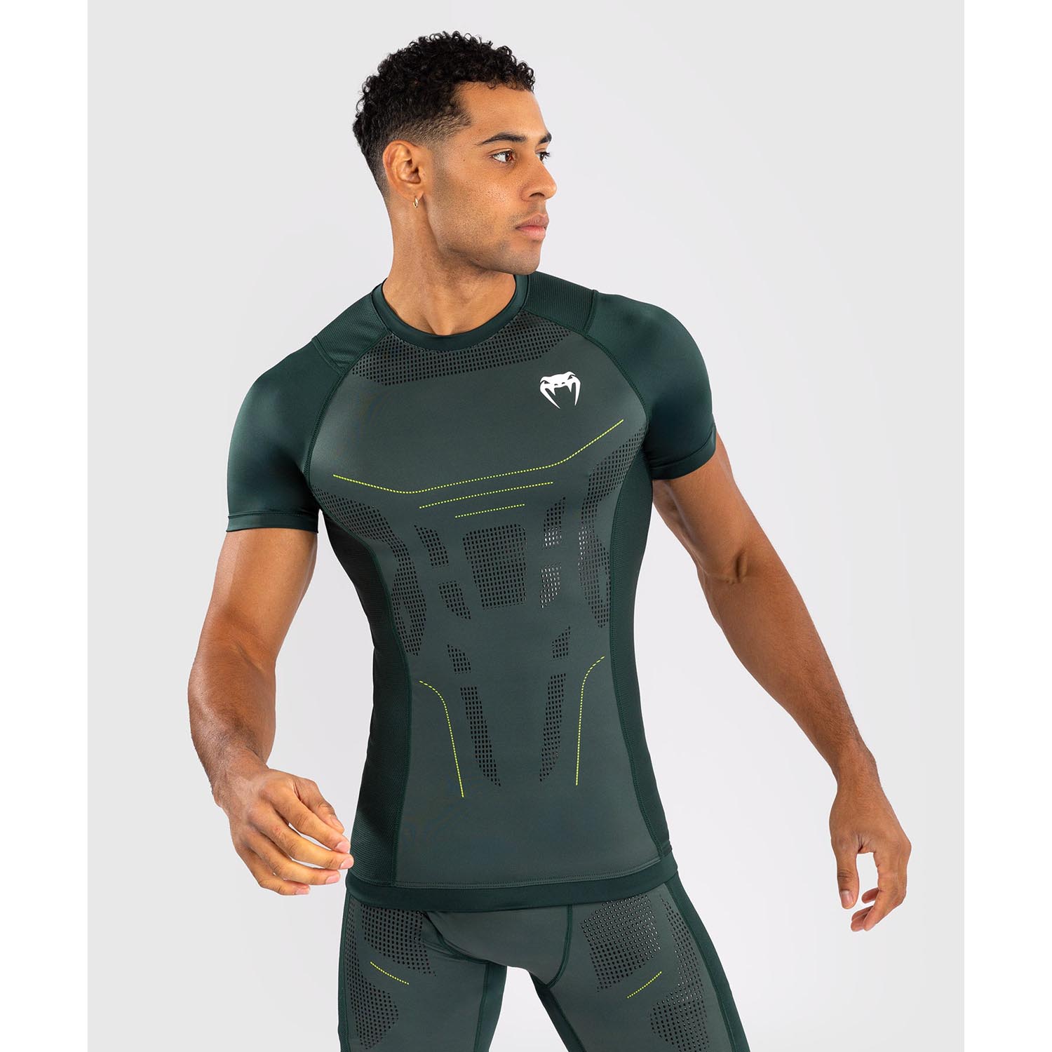VENUM Rashguard, S/S, Technical 3.0, green, L