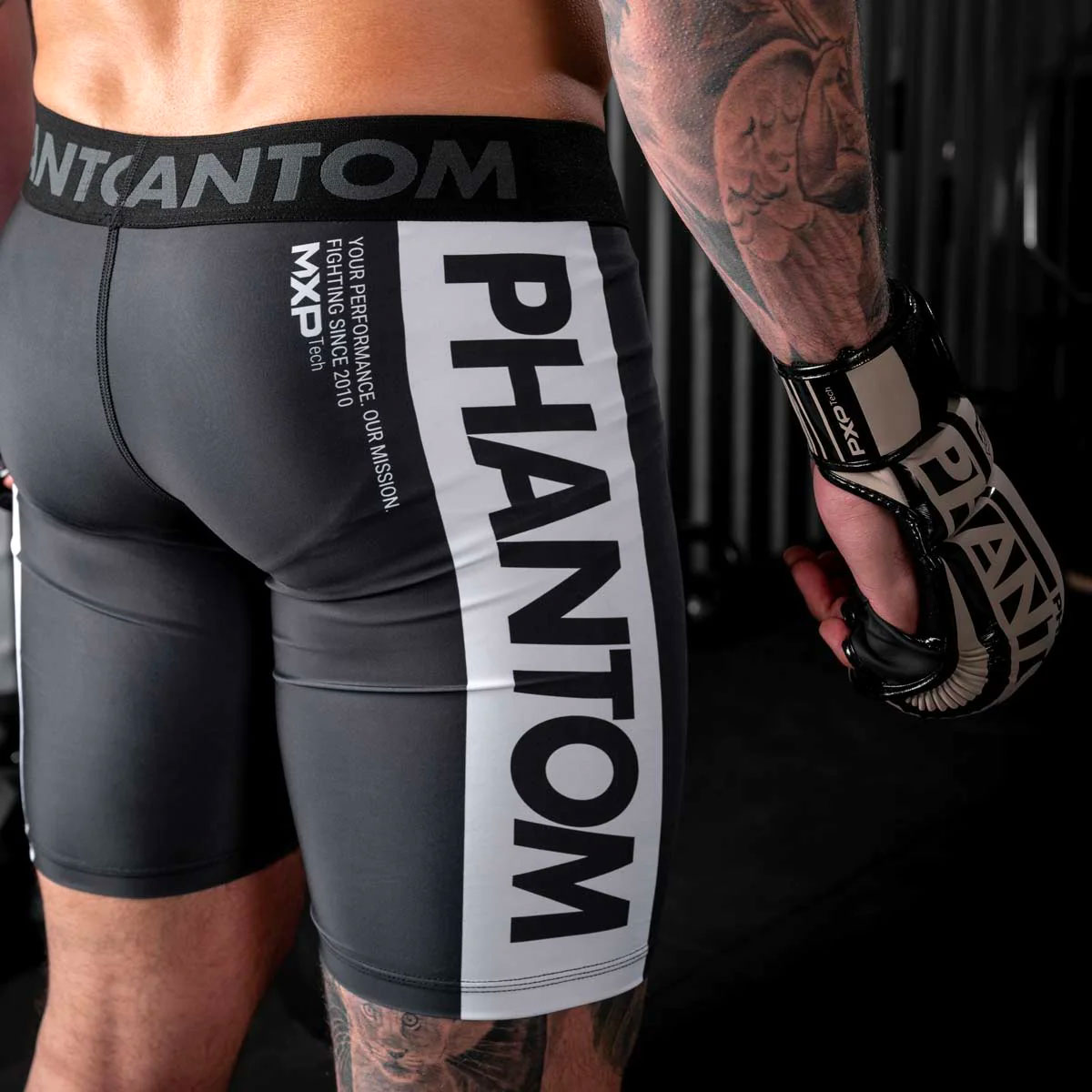 Phantom Athletics Compression Shorts Vector Apex, black, XXL