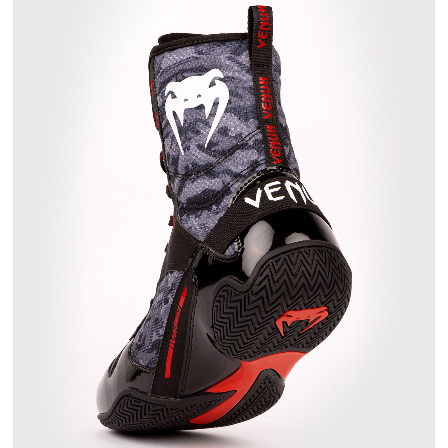 VENUM Boxschuhe, Elite, schwarz-camo, 41