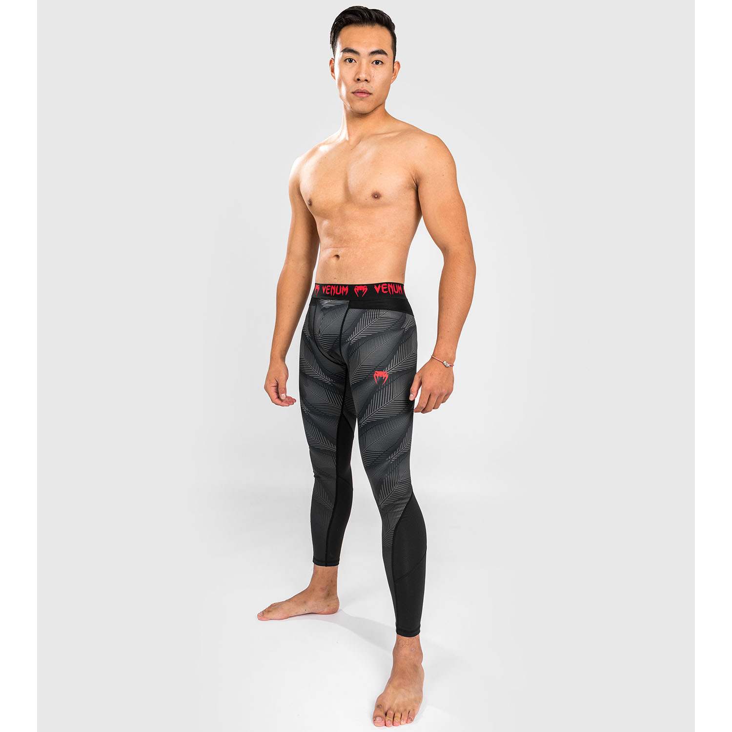 VENUM Compression Pants, Phantom, black-red, S
