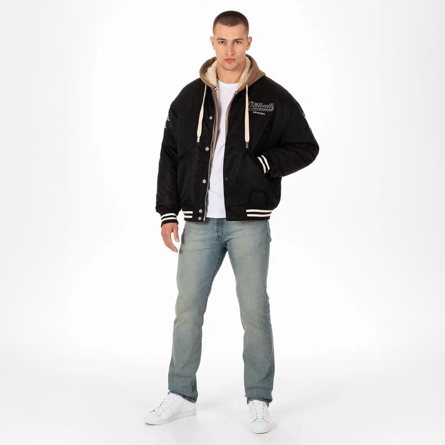 Pit Bull West Coast Jacket, Seabridge Varsity, black, L