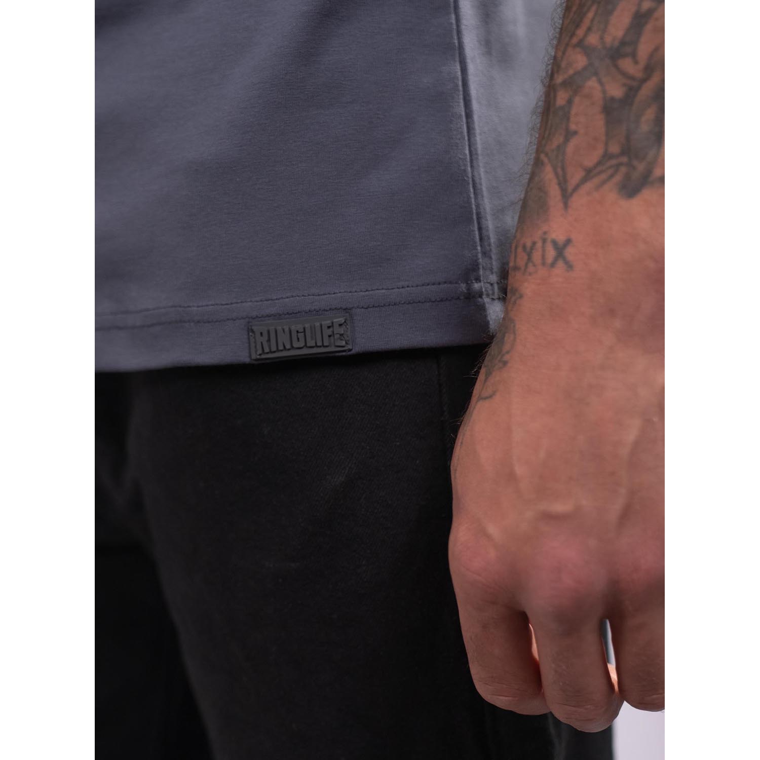 RINGLIFE T-Shirt, Sparring Division, grey, XXL