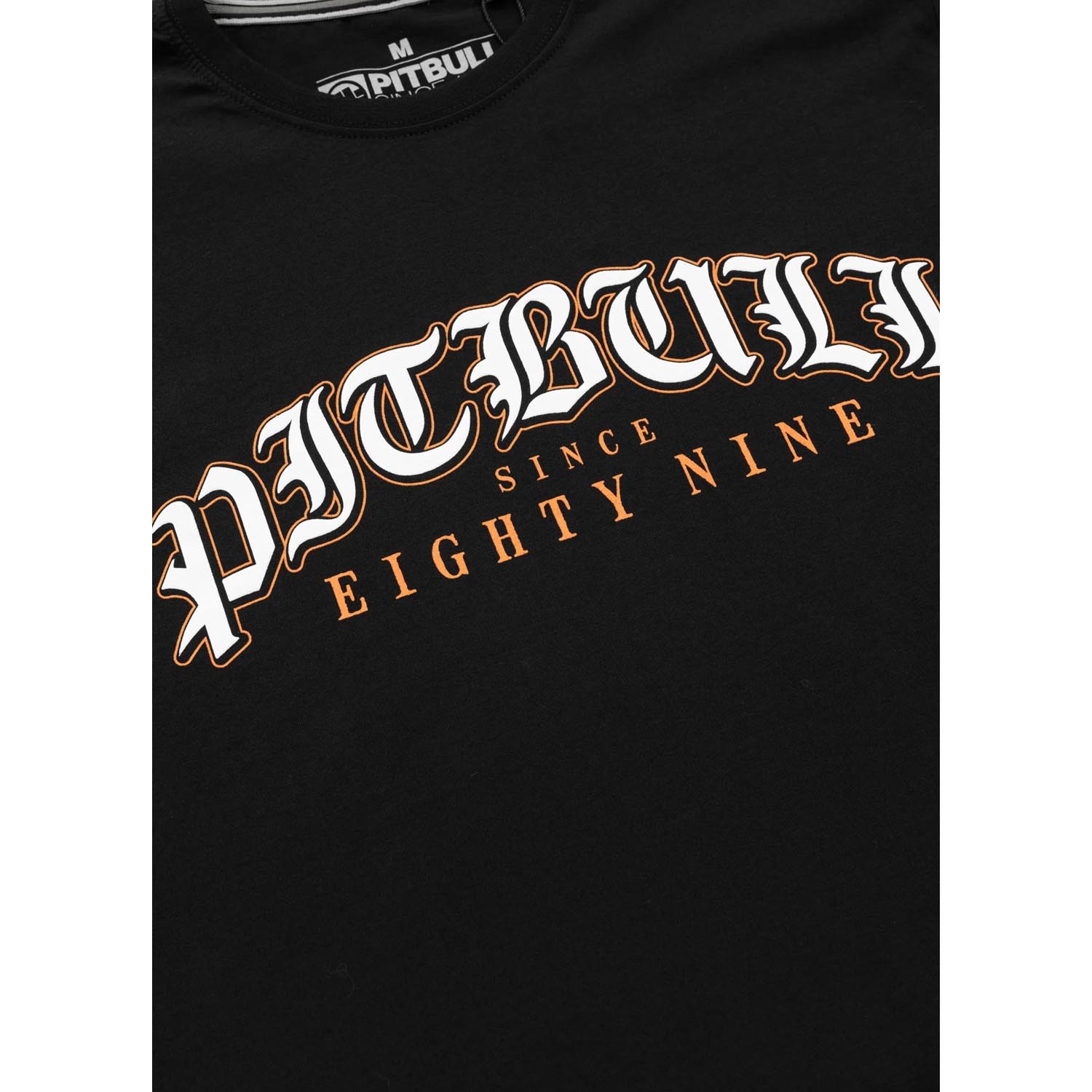Pit Bull West Coast T-Shirt, Tattoo, black-orange, XXXL