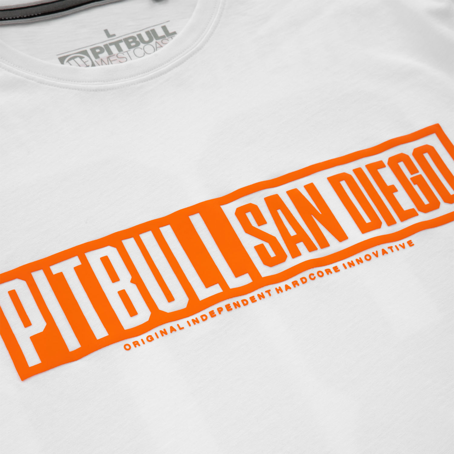 Pit Bull West Coast T-Shirt, Eighty Nine Dog, white, L